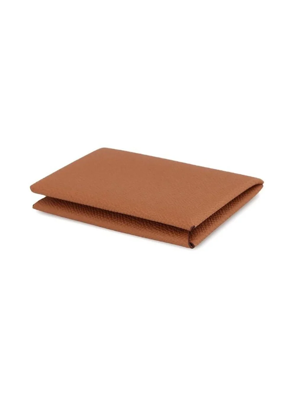 Hermes Card Case Calvi Gold Epsom Business
